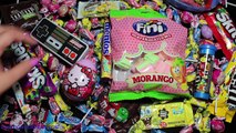A Lot of Candy Marshmallows Hello Kitty M&Ms Chocolate