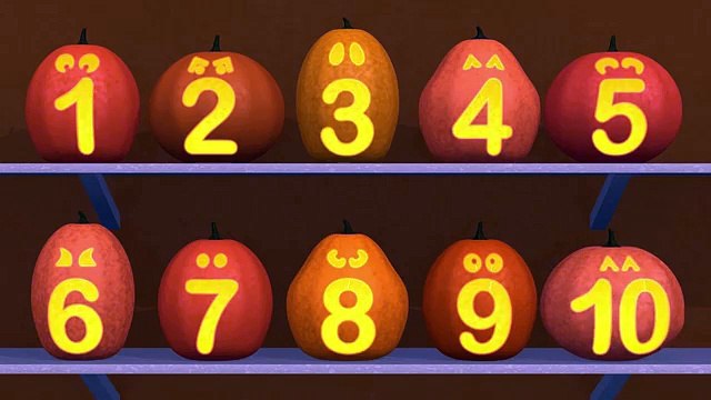Counting Pumpkins - Learning Numbers 1 to 10
