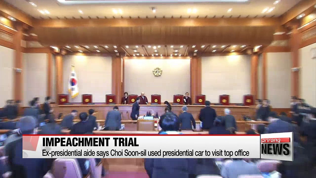Constitutional Court holds seventh hearing in impeachment trial