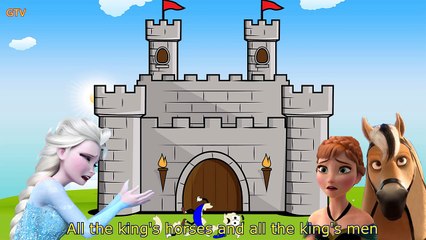 [Kids Songs] Frozen Songs Humpty Dumpty with Anna Elsa [Frozen]