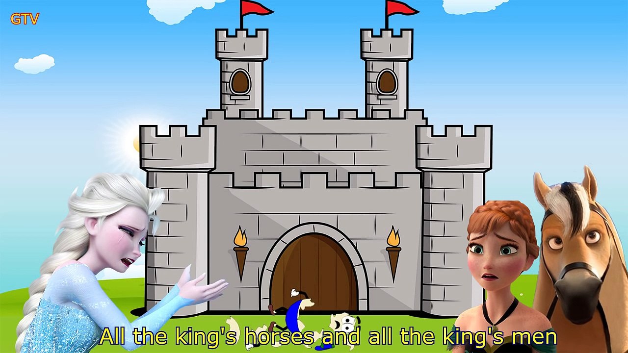 [Kids Songs] Frozen Songs Humpty Dumpty with Anna Elsa [Frozen]