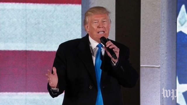 Despite forecasts Trump predicts 'beautiful' inauguration weather