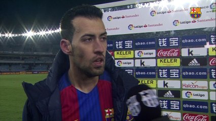 Sergio Busquets: “Hem estat molt sòlids”