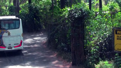 jatim park Jalanan Menurun Hati-hati aspalnya mengelupas