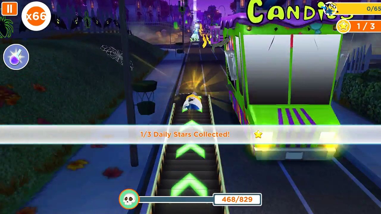 Despicable Me 2: Minion Rush Haunted Hustle Night 12 Minion Movie Game