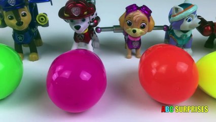 Download Video: Learn Colors with Silly Putty Slime for Kids Toddlers Children Egg Surprises with Paw Patrol Toys