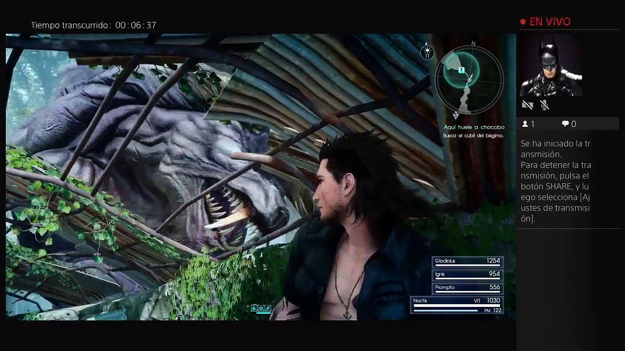 Transmisión de PS4 Final fantasy XV Directo (4)