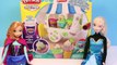 Disney Princess Frozen Play Doh Ice Cream Sundae Cart Playdough Popsicles Ice Cream Sundae Hasbro