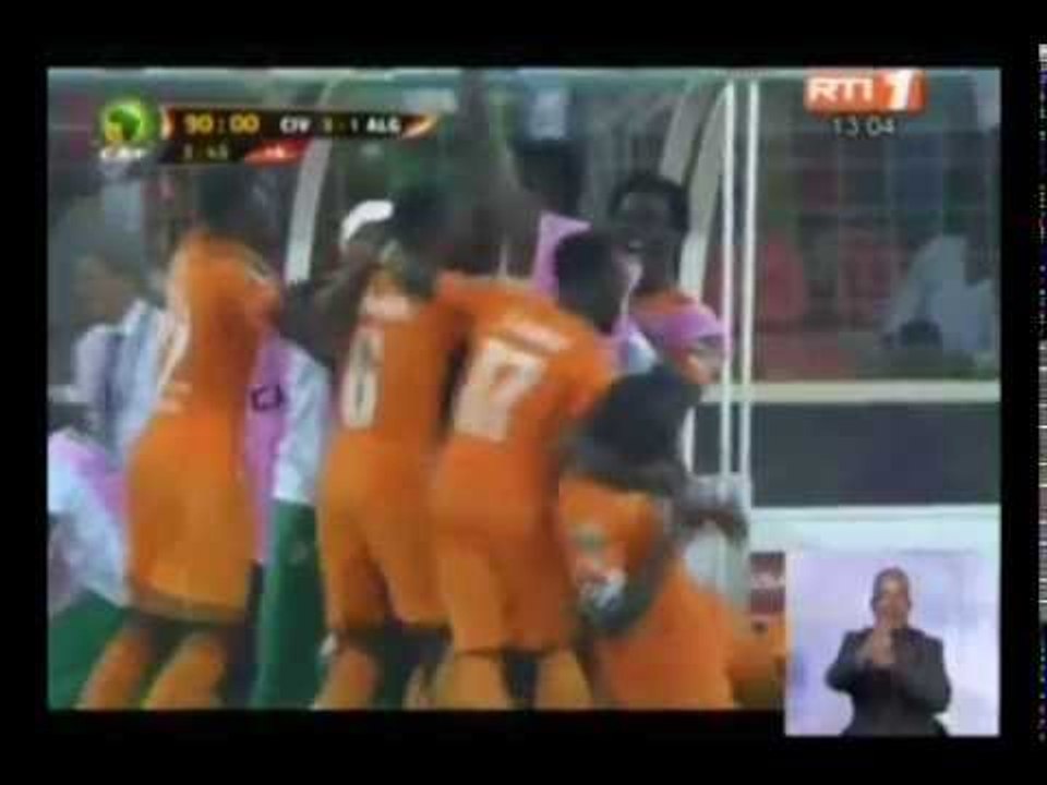 RTI-CAN 2015 : victoire des éléphants de Côte d'Ivoire face à l'Algérie