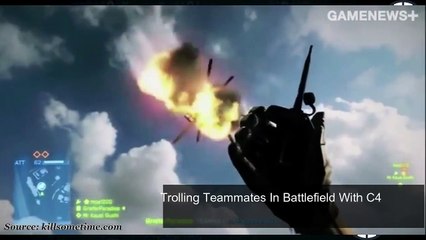 Funny Time - Memorable moment #7 (Trolling Teammates In Battlefield With C4)