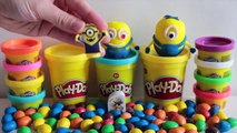 Play Doh Minions Surprise Eggs and Toys for Kids 4K/ Plastilina los minions juguetes sorpresa