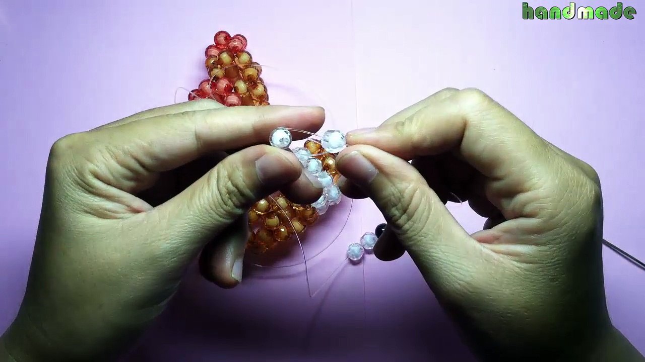 Hướng dẫn kết hạt cườm- Con gà trống-  tuổi dậu(3/5)