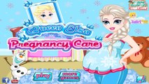 Queen Elsa Pregnancy Care - Disney princess Frozen - Best Baby Games For Little Girls