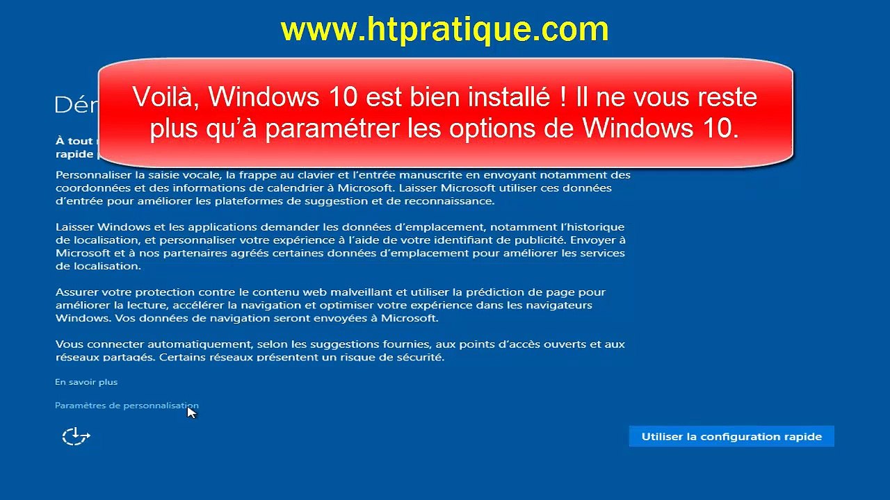 Comment installer Windows 10 avec une clé USB ou DVD d’installation