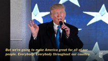 Trump Speaks on Inauguration Eve