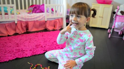 Bad baby swallows a SNAKE!! Toy Freaks Out!!