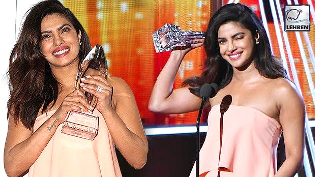 Priyanka Chopra Again WINS People's Choice Awards 2017 | LehrenTV