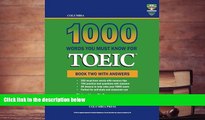Read Book Columbia 1000 Words You Must Know for TOEIC: Book Two with Answers (Volume 2) Richard