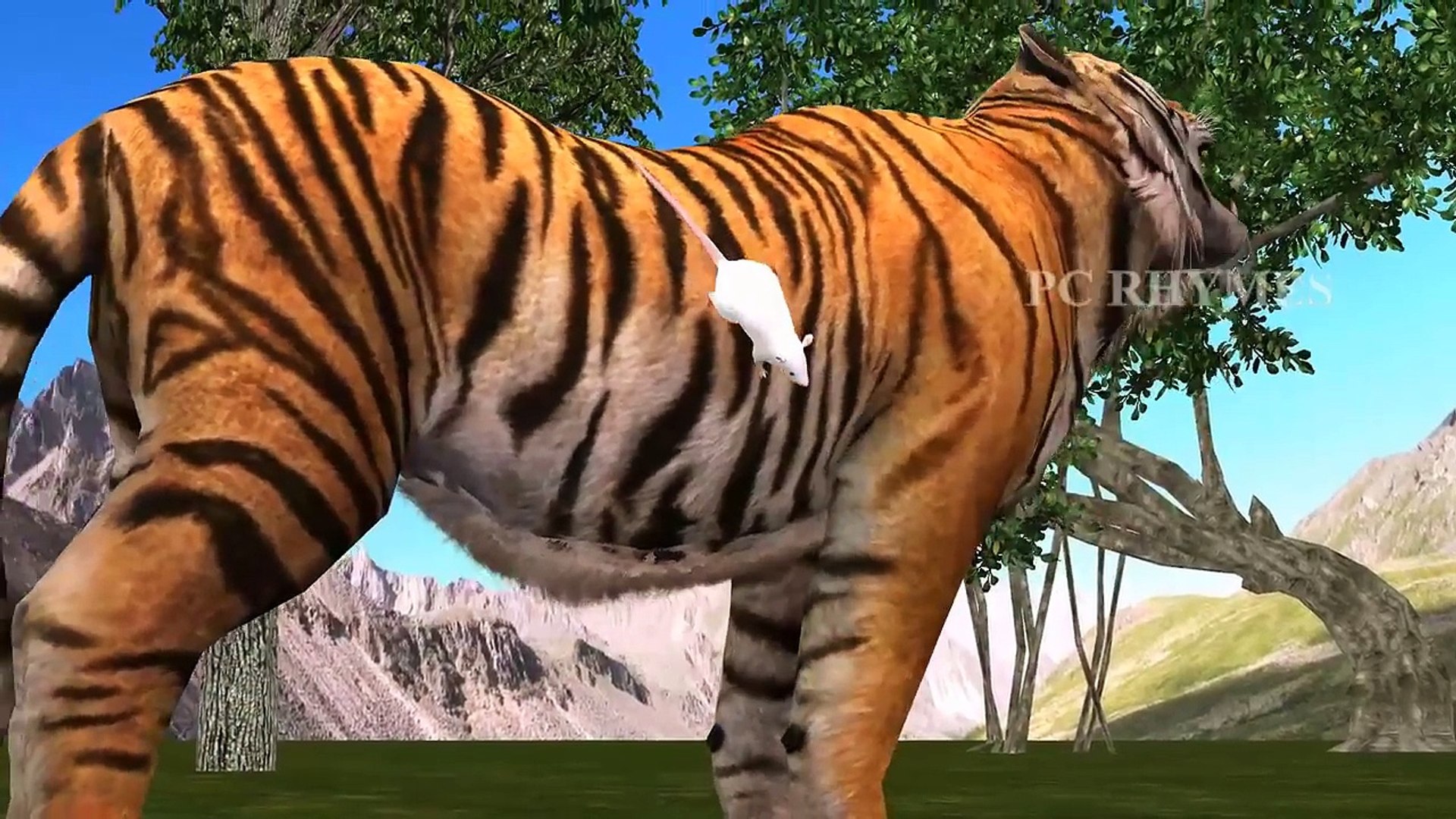 Tiger And Crazy Rat Funny Animation | Latest 3D Funny Cartoon Animation Short Film