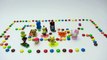 M&Ms Kinder surprise Eggs Shell Toys Playing PacMan Hello Kitty Natoons Minion Stop Motion