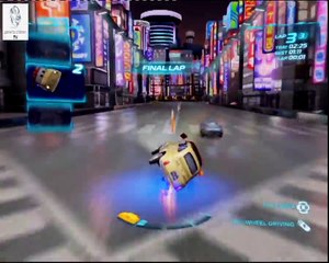 Cars 2 Game - Team Lightning Luigi - Ginza Sprint - Disney Car