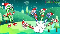 Candy Pop Stick Cartoon Finger Family Nursery Rhymes | Christmas Songs for Kids Finger Family Song