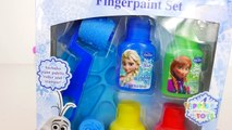 Nenuco Baby Doll Bath time with Frozen Bath Paint Learn Colors