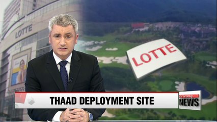 Lotte Group says it will work with gov't to facilitate THAAD land transfer
