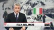 At least 30 missing in central Italy after avalanche buries hotel