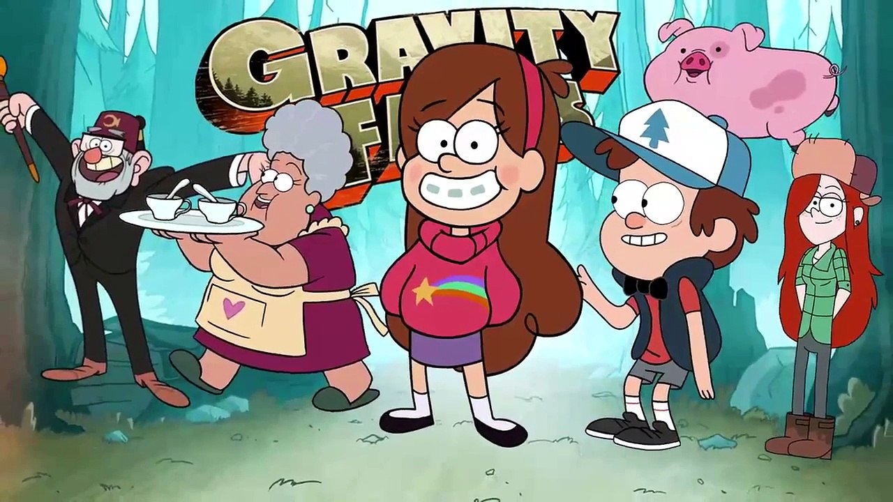 Gravity Falls new Finger Family Nursery Rhyme for Children 4K Video