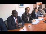 RTI - Signature d'une convention entre UE,PNUD et le ministre de l'intérieur Hamed Bakayoko