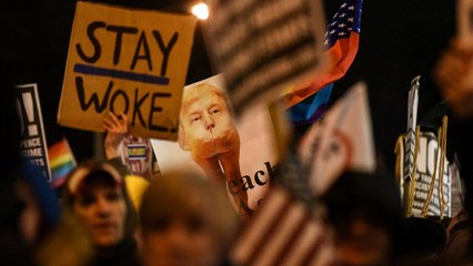 Protestos contra Trump em Washington e Nova Iorque