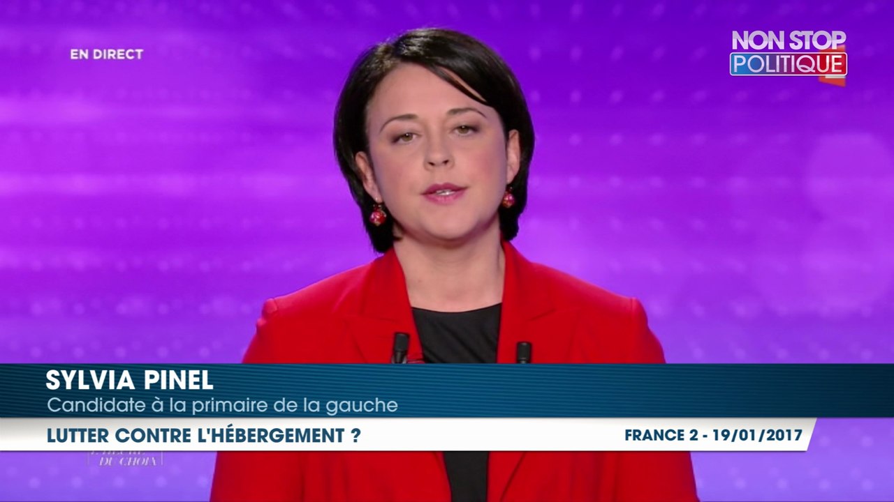 Primaire à gauche – Le Débat : La bourde de Sylvia Pinel sur l’hébergement des SDF (Vidéo)