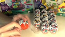 12 Kinder Surprise Transformers new unboxing HD - распаковка Киндер Сюрприз Трансформеры new