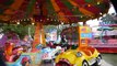 Fun Fair Kids Attractions with Fun Rides, Junior Carousel and Coaster