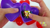 Surprise Toys Valentines Hearts Inside Out Spongebob Paw Patrol Peppa Pig