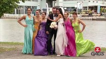 Bridesmaids Epic Catching Bouquet Fail! - Just For Laughs Gags