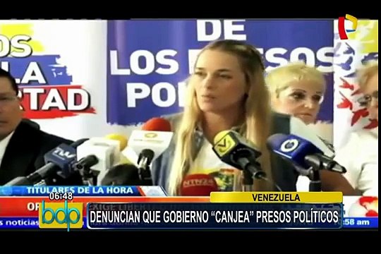 Venezuela: denuncian que gobierno de Maduro ‘canjea’ presos políticos