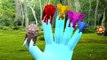Rainbow Colors Giant Ice Cream Finger Family Song | Colors Animals Finger Family Nursery Rhymes
