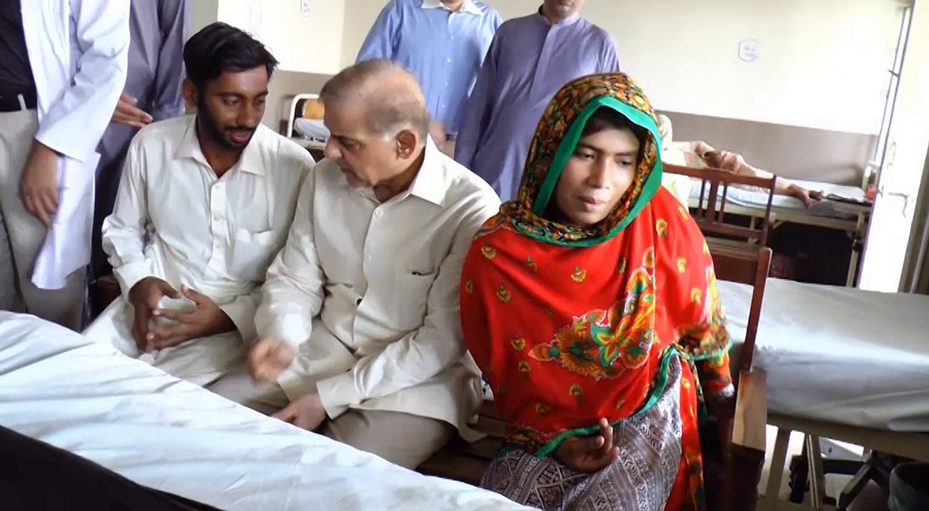 CM Punjab visit D H Q HOSPITAL NANKANA SHB 26 06 2016