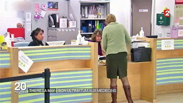 Scandale autour d'un projet de loi de Theresa May en Angleterre qui vise... les médecins ! Regardez