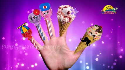 Ice Cream 3d Animated Nursery Children finger family kids song