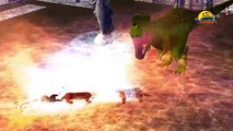 Dinosaur V/s Dragon Short Movie | Dragon Attacks Animals In Zoo | Dinosaur Saving Animals
