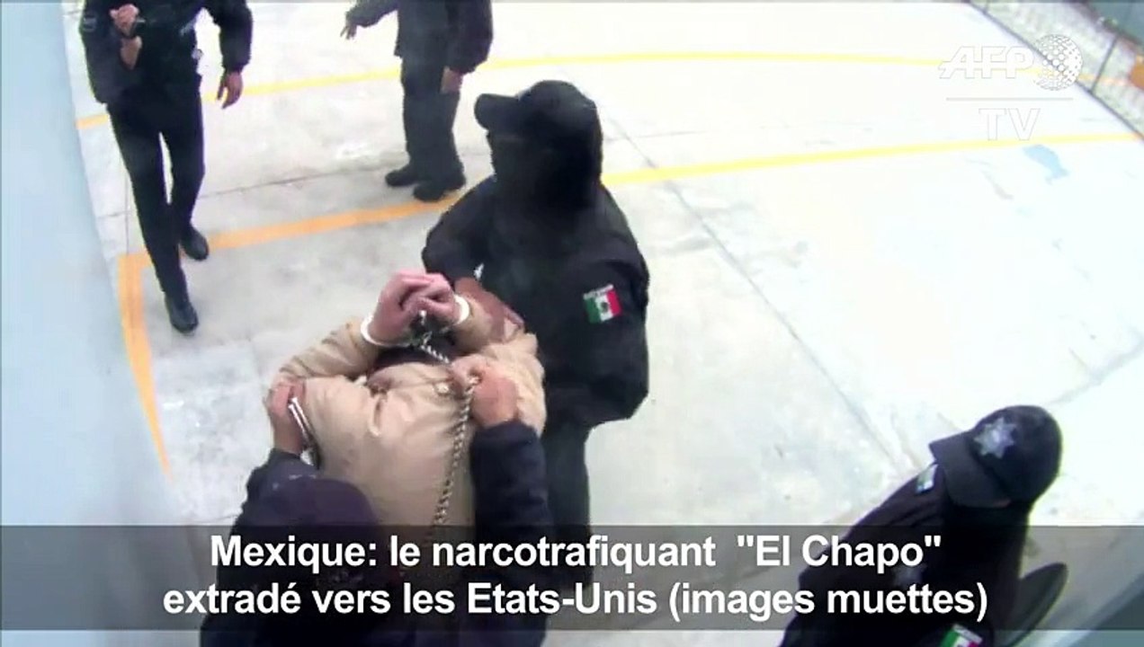Mexique: "El Chapo" extradé vers les Etats-Unis
