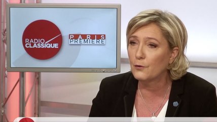 "L'hypothèse que je tombe contre Emmanuel Macron au second tour est crédible" Marine Le Pen (20/01/2017) Partie 1