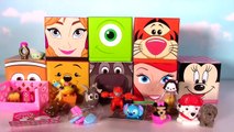 DISNEY SURPRISE CUBEEZ Shopkins Chocolate Surprise Eggs Mashems Blind Bags Toys Compilation