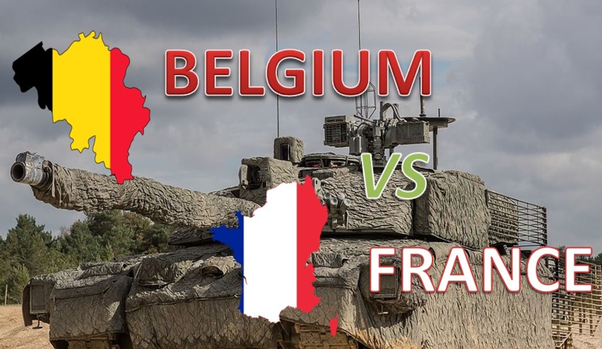 BELGIUM vs FRANCE Military Power Comparison - Belgian Army VS French Army