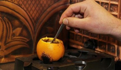Portakal içinde pişen ‘Türk Kahvesi’
