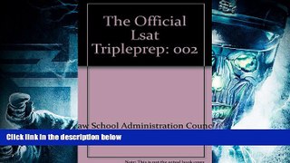 Read Book LSAT: Triple Prep 2 Law School Administration Council  For Kindle