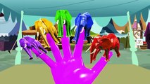 Finger Family Colors Elephant Cartoons For Children Kids Toddlers Baby Funny Nursery Rhymes